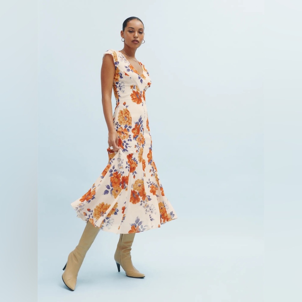 Brand new reformation baden dress